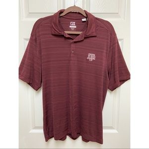 Cutter & Buck Texas A&M DryTec Polo Shirt
